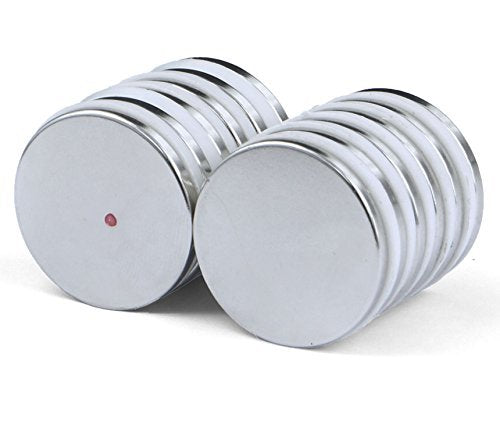  [AUSTRALIA] - 12Pc Super Strong Neodymium Magnet 1.26" x 1/8" NdFeB Discs, The World’s Strongest & Most Powerful Rare Earth Magnets by Applied Magnets