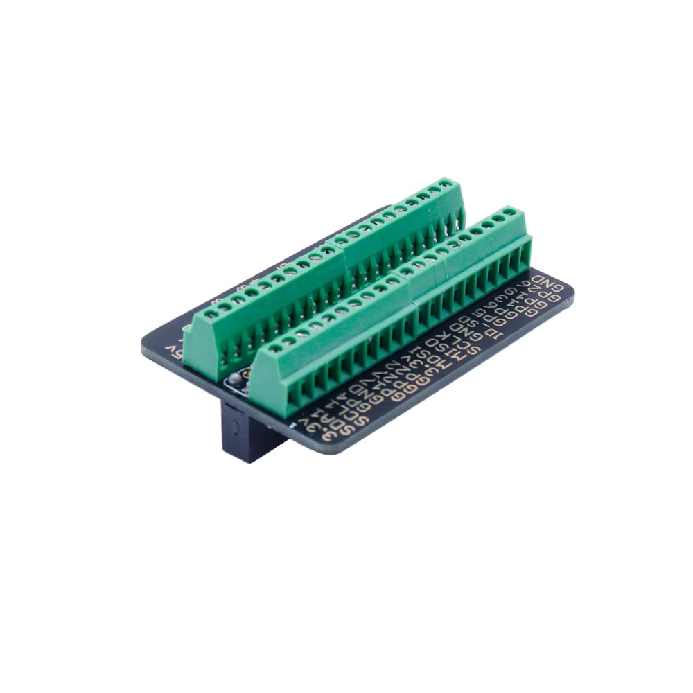  [AUSTRALIA] - Treedix RPi GPIO Terminal Block Breakout Board Module Expansion Board Compatible with Raspberry Pi 4B/3B+/3B/2B/Zero/Zero W