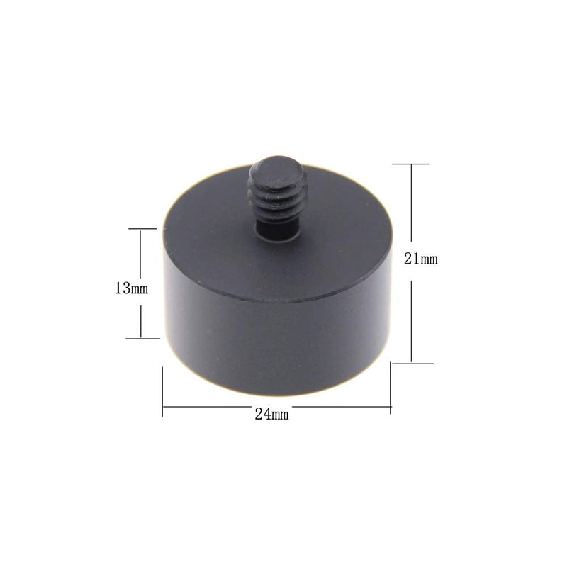  [AUSTRALIA] - CAMVATE Mic Stand Adapter 1/4" Male to 5/8" Female + 5/8"-27 Female to 5/8"-27 Male Microphone Screw for Microphone Holder