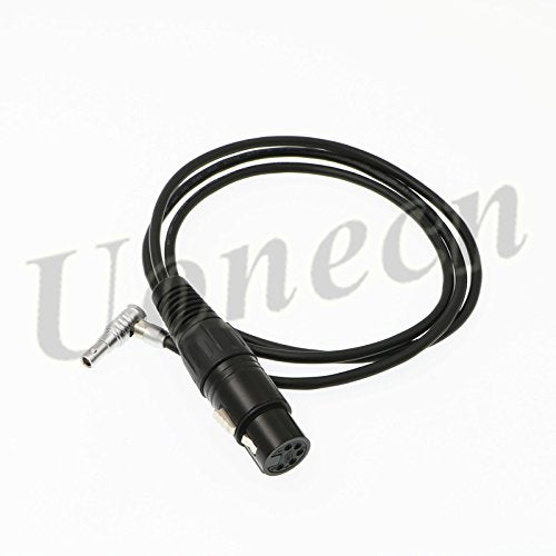  [AUSTRALIA] - Uonecn ARRI Alexa Mini Camera Audio Cable XLR 5 pins Female to Right Angle 5 pin Male Plugs Alexa Reach Mini Audio Cable