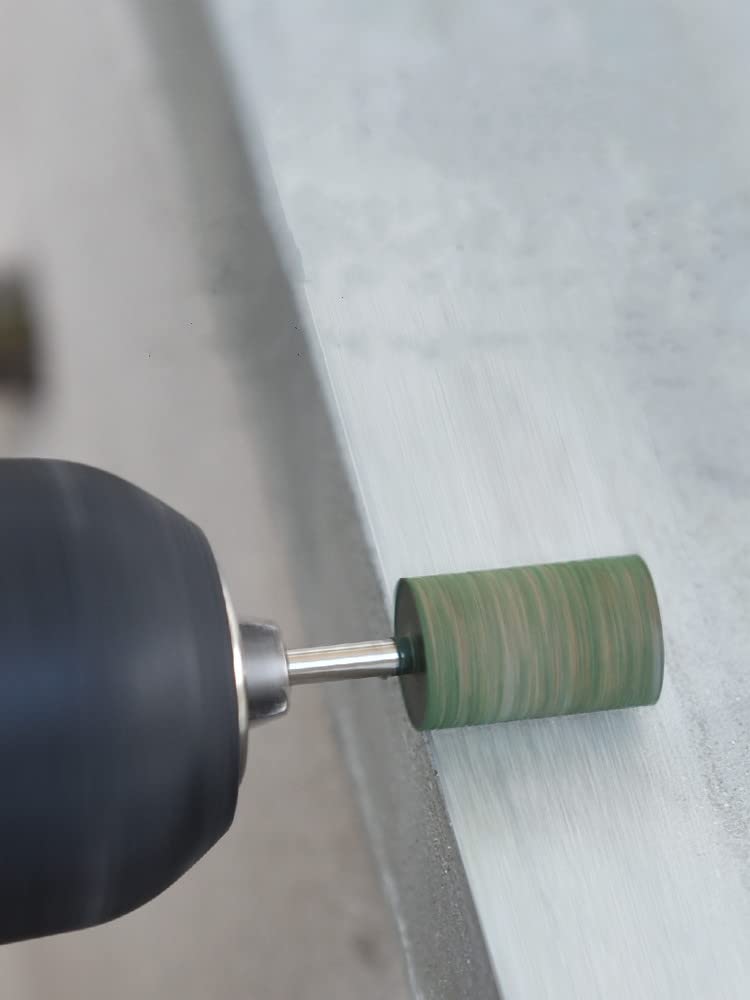  [AUSTRALIA] - Utoolmart 10mm Rubber Polishing Burrs Bits Cylinder Polishing Buffing Wheels with 3mm Shank for Rotary Tools Sesame 10 Pcs 3*10mm×10Pcs