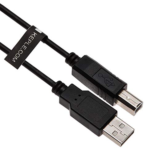  [AUSTRALIA] - Printer Cable Lead 3ft for HP Envy 4520, 4524, 5540, 5640, Deskjet 1110 (F5S20B), 1512, 2130, (F5S40B), 3630, 3632, 3636, 3637 Wireless Inkjet Printer Scanner, Printing Cord USB A to B Male 3.3ft