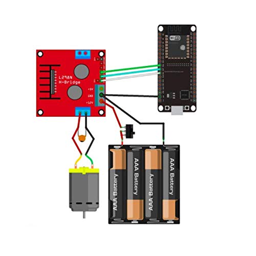  [AUSTRALIA] - L298N Motor Drive Controller Board Module Dual H Bridge DC Stepper for Arduino Smart Car Robot MEGA R3 2560 ESP32 ESP826