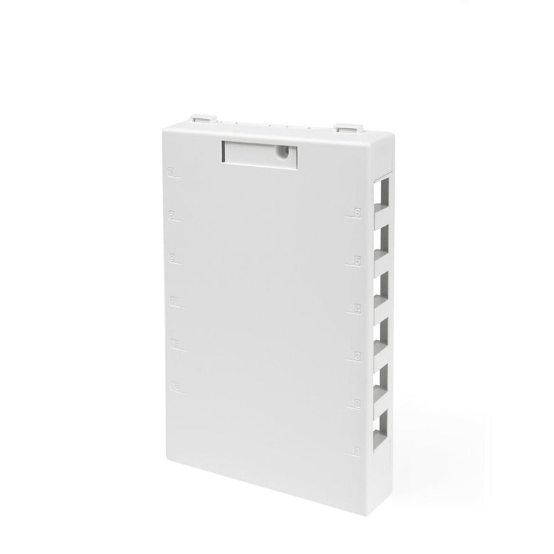  [AUSTRALIA] - Leviton 41089-12W QuickPort Surface Mount Housing, 12-Port, White