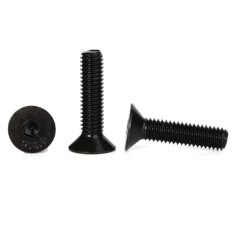  [AUSTRALIA] - M8-1.25 x 20mm Flat Head Socket Cap Screws Countersunk Bolts, Alloy Steel Grade 10.9, Fully Threaded, Allen Socket Drive, 25 PCS M8 x 20mm (25 PCS)