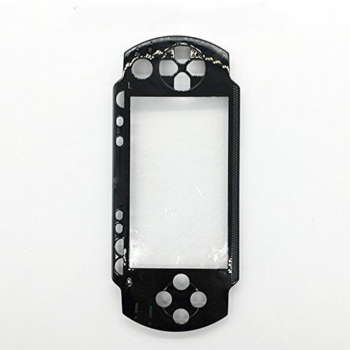 Front Face Plate Faceplate Shell Case Cover Replacement for Sony PSP 1000 1001 Fat (Black) - LeoForward Australia
