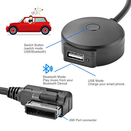 Bluetooth USB Audio Adapter for Mercedes Benz, Wireless AMI Music Interface Adapter Cable - LeoForward Australia
