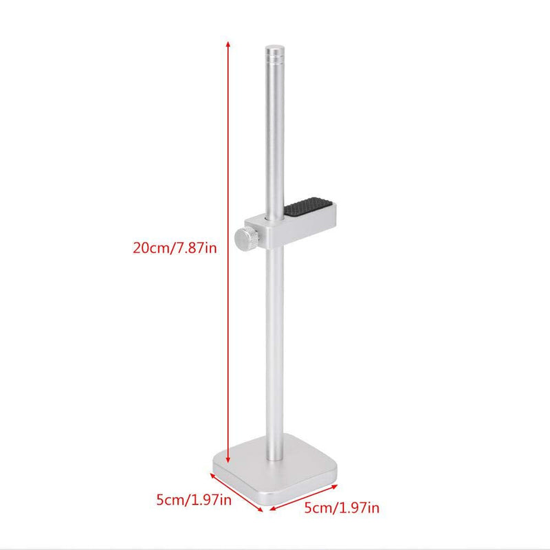  [AUSTRALIA] - Graphics Card GPU Brace Support Holder Bracket, Aluminum Polishing Graphics Card Holder Stand Jack Adjustable Bracket Support (White) silver