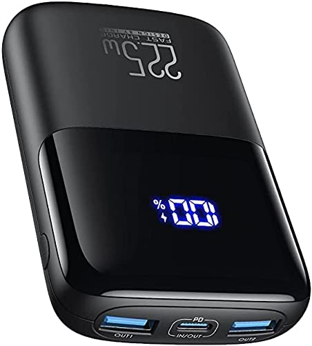  [AUSTRALIA] - INIU Portable Charger, 𝟐𝟐.𝟓𝑾 10000mAh Small USB C Power Bank Fast Charging PD3.0 QC4.0 & Portable Charger, 22.5W 20000mAh USB C in & Out Power Bank Fast Charging, PD 3.0+QC 4.0 LED Display Phone Charger + Charger 20000mAh