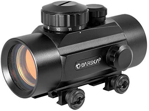  [AUSTRALIA] - BARSKA Red Dot 30mm Riflescope Black, 1x30mm