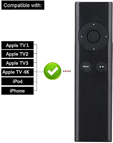  [AUSTRALIA] - New Replaced Remote fit for apple 1 2 3 A1427 A1469 A1378 A1294 MD199LL/A MC572LL/A MC377LL/A MM4T2AM/A MM4T2ZM/A TV Macbook iPhone ipad ipod universal Dock Music System MC377LL