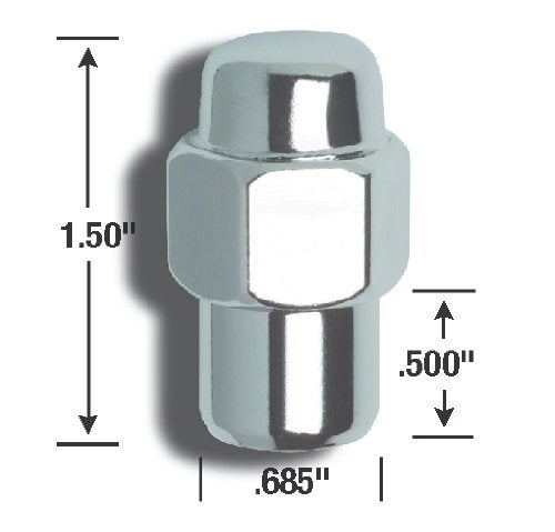  [AUSTRALIA] - Gorilla Automotive 73137SMB Short Mag Lug Nuts (12mm x 1.50 Thread Size) 12-mm X 1.50