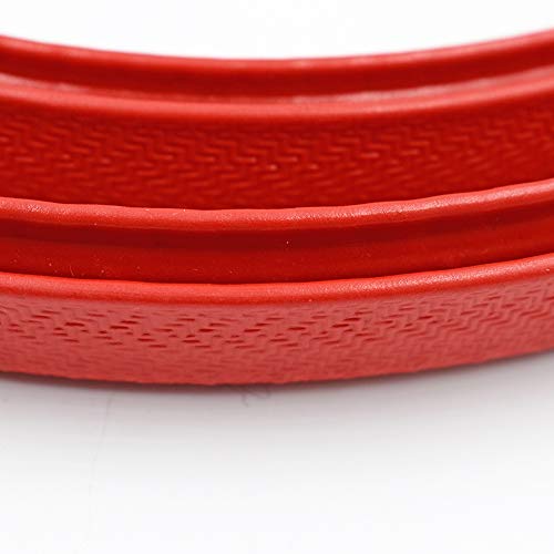  [AUSTRALIA] - KX New PVC Seal Strip Plastic Edge Trim U Shape red Large fit Edge Protector for Cars, Boats, Machinery, and More– Fits 0.196” Edge, 0.629” Leg Length Weather Strip (3.2M) 3.2M