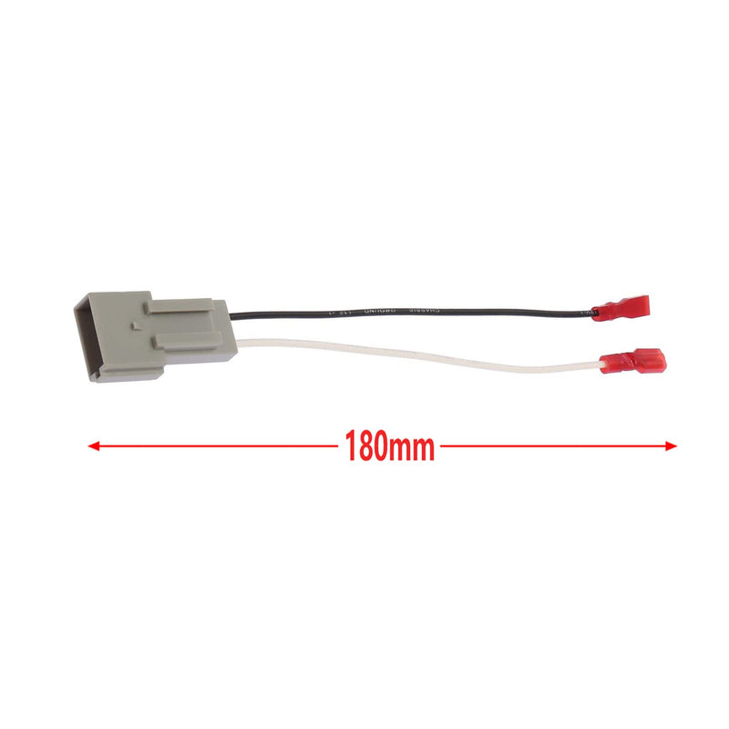  [AUSTRALIA] - MAGIC MOTO 2PCS 72-5512 Car Speaker Wiring Harness Connector Adapter Plug for Ford F-150 F350 Mustang 1994-2004 Ranger Mercury Sable 1990-1999, Lincoln Town 1990-2002 Door Speakers Wire Harness 2 Pcs
