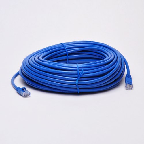  [AUSTRALIA] - UbiGear New 100ft 30m Blue 100' Ft Rj45 Cat6 Ethernet LAN Network Internet Computer Patch Cable