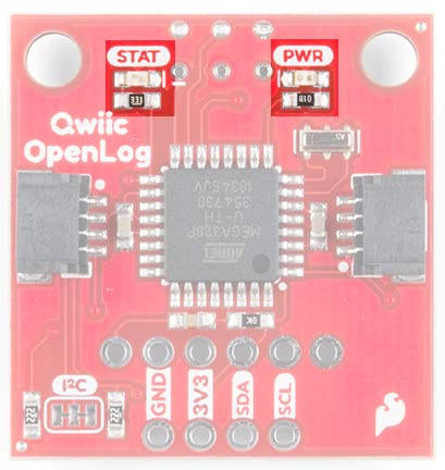  [AUSTRALIA] - SparkFun Qwiic OpenLog Open-source datalogging Board Works over I2C Supports microSD FAT16/32 cards up to 32GB Configurable baud rates up to 115200bps Preprogrammed ATmega328 with Optiboot bootloader