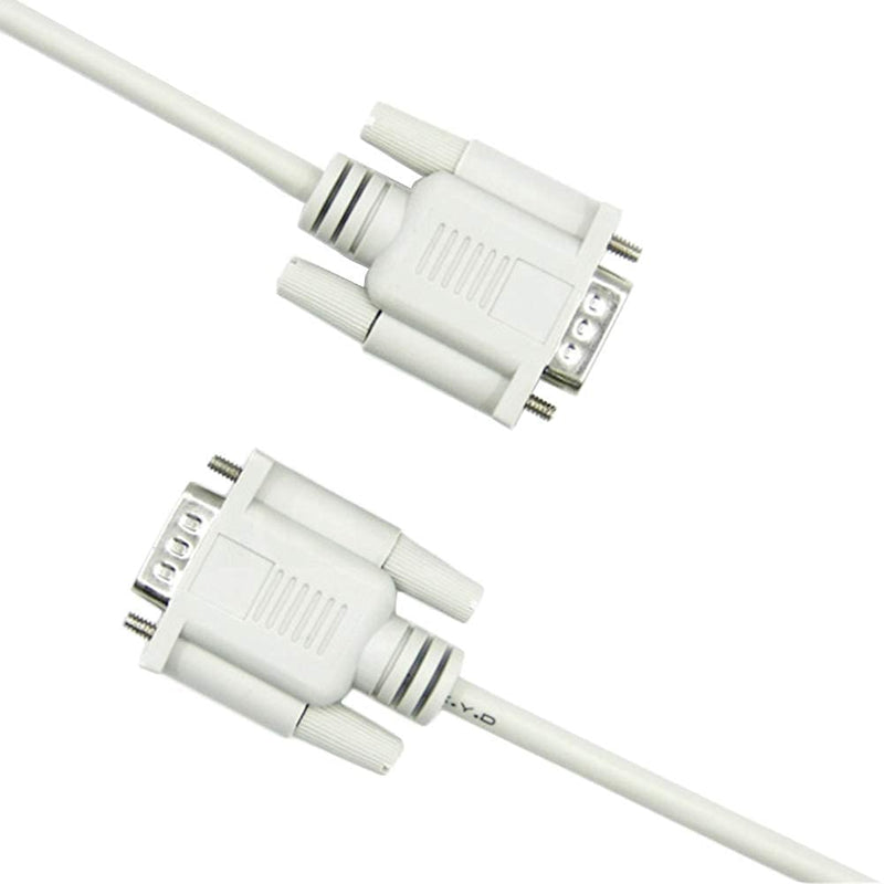  [AUSTRALIA] - Dahszhi DB9 9 Pin Male to VGA Video 15 Pin Male Serial Port Cable RS232 1.35M/4.4FT Length