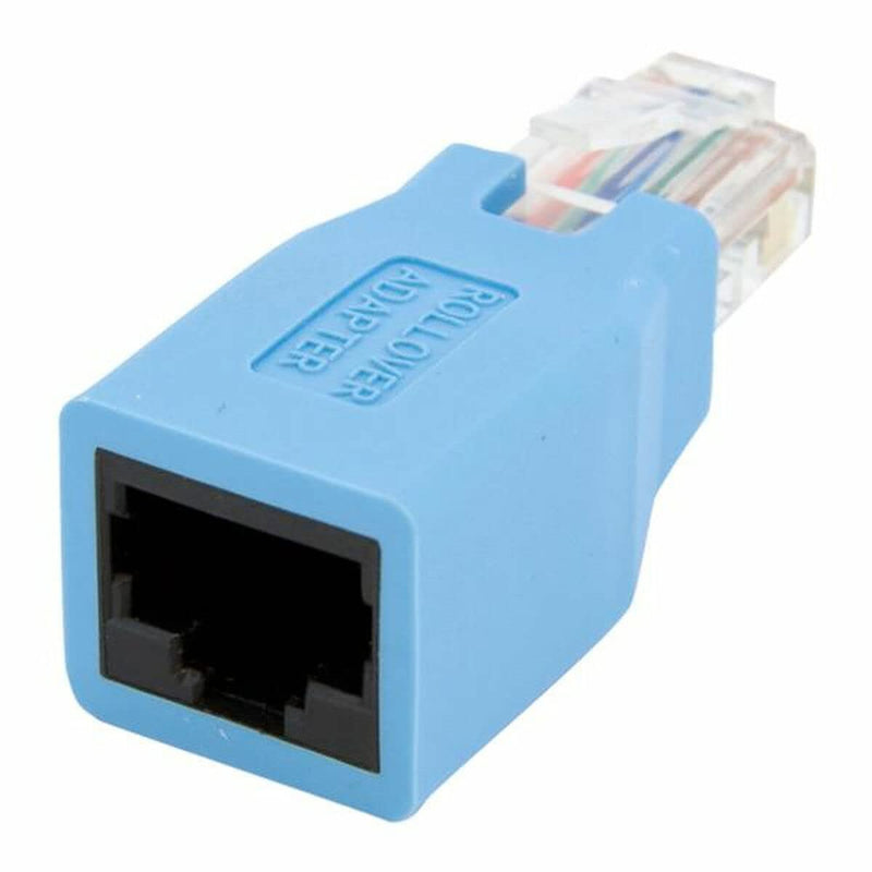  [AUSTRALIA] - StarTech.com Cisco Console Rollover Adapter for RJ45 Ethernet Cable - Network adapter cable - RJ-45 (M) to RJ-45 (F) - blue - ROLLOVER