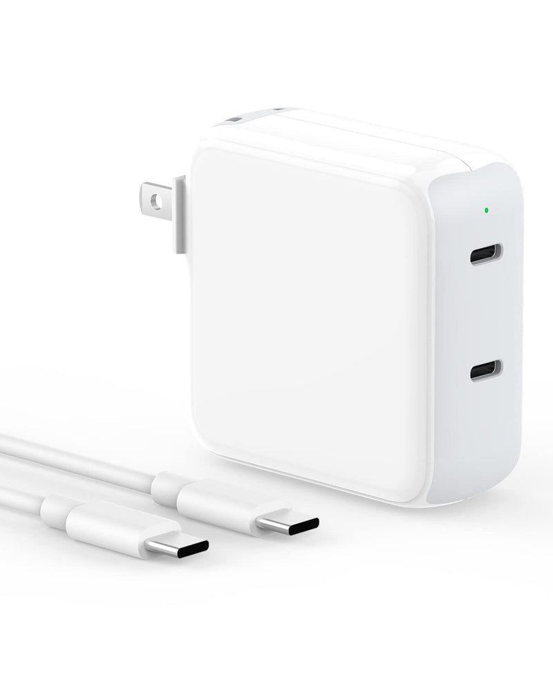  [AUSTRALIA] - Charger for MacBook Air MacBook Pro 13 14 15 16 inch 2023 2022 2021 2020 2019 2018, M1 M2, iPad Pro Air Mini, Samsung Galaxy S23 S22, 67W Dual Port USB C Power Adapter, LED, 6.6FT USB-C Charging Cable