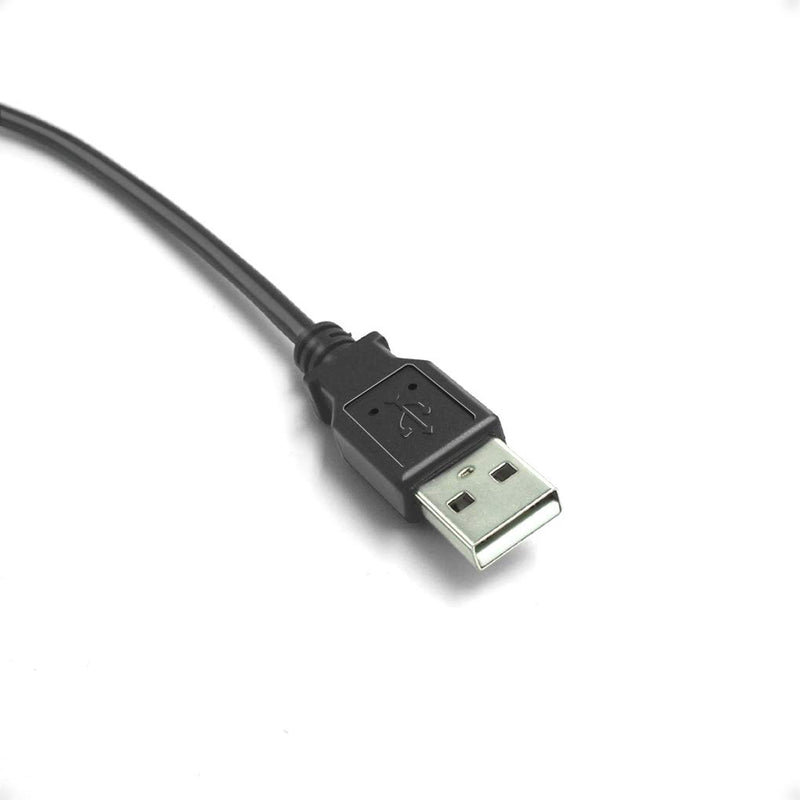  [AUSTRALIA] - NECABLES 10 Inch Short Micro USB Charger Cable Male A To Micro B Black for Android Charging or Sync (10 Inches/0.8 Feet)