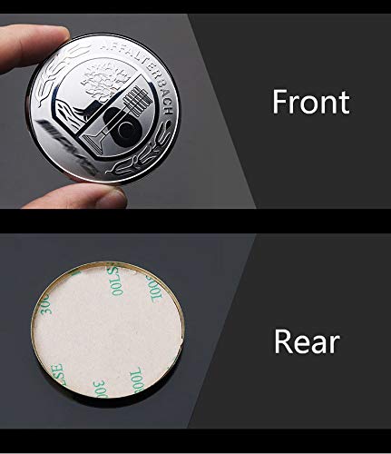  [AUSTRALIA] - MAXDOOL AMG Metal Modified Center Console Multimedia Control Button Knob Trims Cover Decals Emblems Stickers for Mercedes Benz A B E GLK GLA CLA GLE ML GL Class (29mm Knob) 29mm Knob