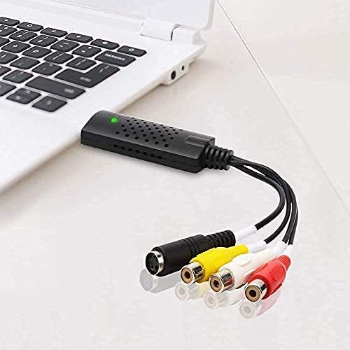  [AUSTRALIA] - Jancane USB 2.0 Audio/Video Converter - Video Capture Card Digitizes Video from Any Analog Source Including VCR, VHS, DVD