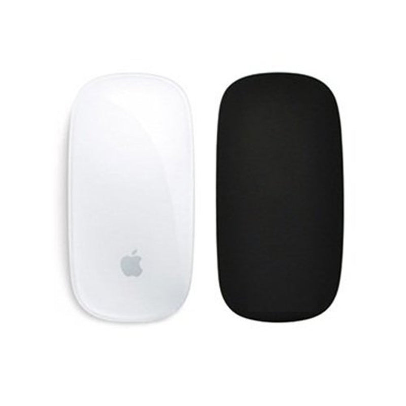 JIFF 2 in 1 Bundle - Silicone Soft Skin Protector Covers for Apple Magic Keyboard (MLA22LL/A) with US Layout and MAC Apple Magic Mouse (Black) Black - LeoForward Australia