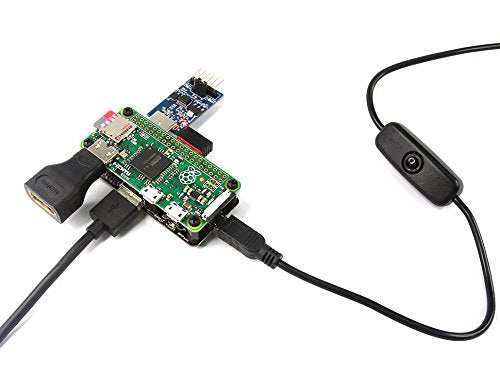  [AUSTRALIA] - MakerSpot 4-Port Stackable USB Hub HAT for Raspberry Pi Zero V1.3 (with Camera Connector) and Pi Zero W /2W (with Bluetooth & WiFi)