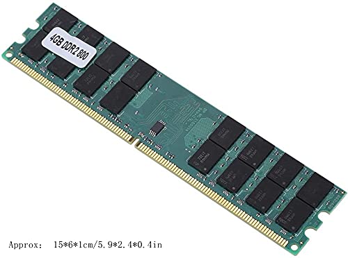  [AUSTRALIA] - 4GB DDR2 Memory Module, 4GB RAM Large Capacity 800MHz Fast Data Transmission Desktop Computer Memory Module for AMD