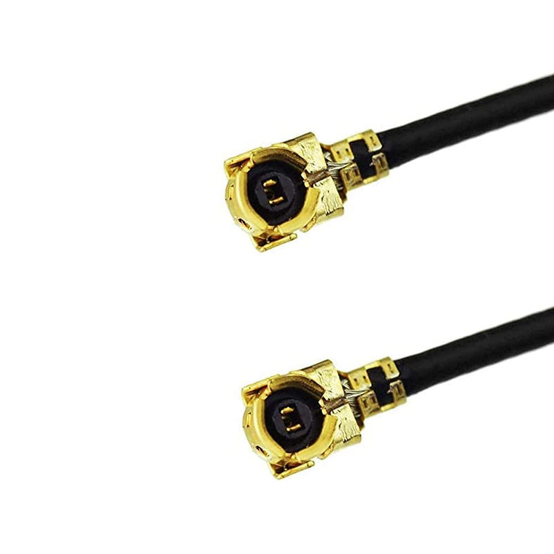  [AUSTRALIA] - CORONIR U.FL Cable (15cm/6") IPX Male to (IPEX/UFL) Male Pigtail Cable Low-Loss U.FL Extension Cable Pack of 2