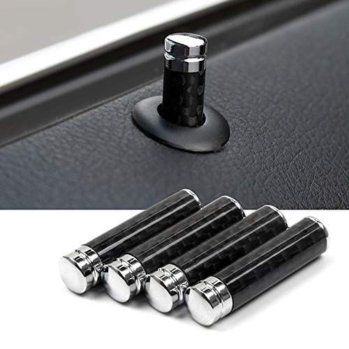 Carbon Fiber Door Lock Pin Stick Cap Bolt Cover for BMW E46 E39 E60 E90 E36 F30 F10 E53 E34 E30 E70 X3 X4 X5 X6 M3 M5 - LeoForward Australia