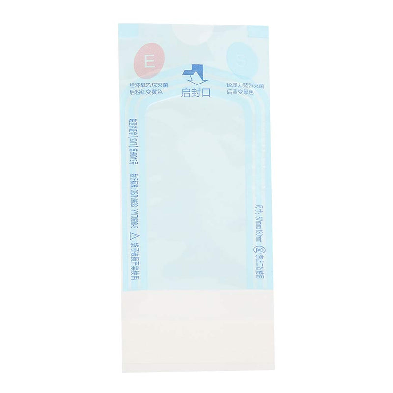  [AUSTRALIA] - 200Pcs/Box Gear Self-Sealing Sterilization Bags Sterilization Bags for Cleaning Tools 130Mm Sterilization Bags for Sterilization Bags (50 * 130Mm)