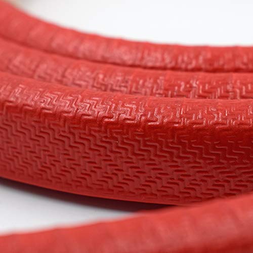  [AUSTRALIA] - KX New PVC Seal Strip Plastic Edge Trim U Shape red Large fit Edge Protector for Cars, Boats, Machinery, and More– Fits 0.196” Edge, 0.629” Leg Length Weather Strip (3.2M) 3.2M