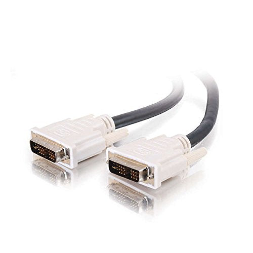 C2G 29526 DVI-I M/M Single Link Digital/Analog Video Cable, Black (16.4 Feet, 5 Meters) - LeoForward Australia