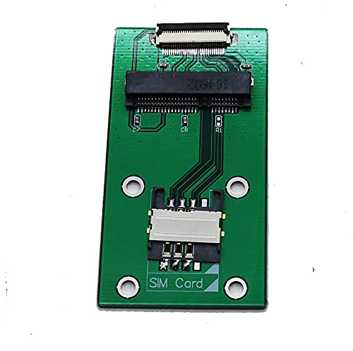  [AUSTRALIA] - Sintech Mini PCI-E Card to M.2(NGFF) Key A/E Cable with SIM Card Slot for WiFi/WWAN/LTE Module