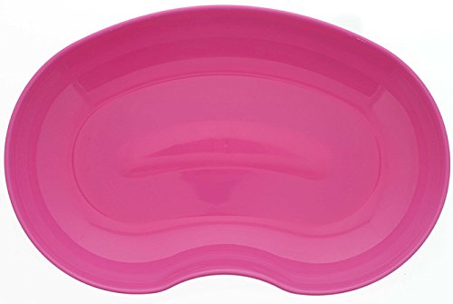  [AUSTRALIA] - Kosmetex kidney bowl made of plastic, food-safe, disinfectable, autoclavable, assorted colors, 4x pink