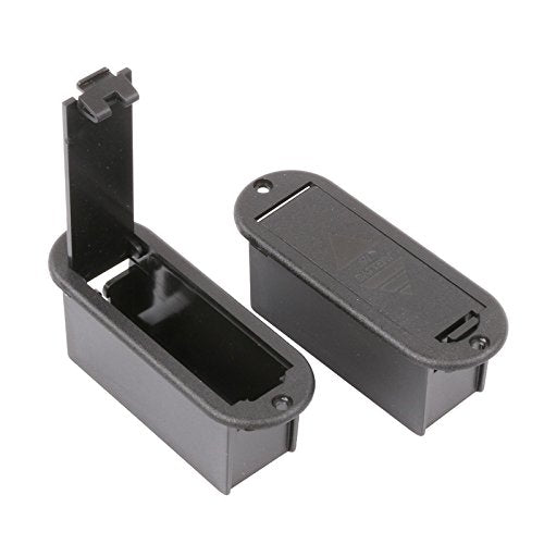 9V Battery Box Case Holder for Active Guitar Bass Pickup (Pack of 2) - LeoForward Australia