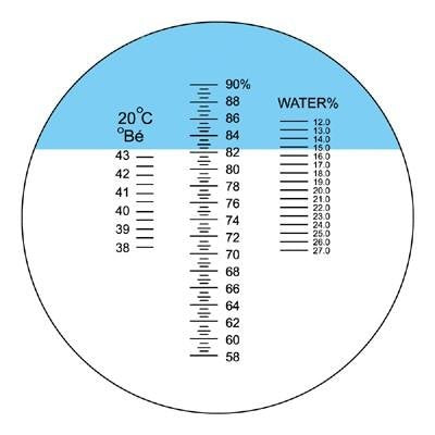 Ade Advanced Optics Brix Refractometer - High Measuring Range Honey tester 58%-90%. Beerkeeping, bees Tri-Scales - LeoForward Australia