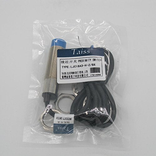  [AUSTRALIA] - Taiss LJC18A3-H-Z/BX Proximity Switch 1-10mm Sensor Switch Capacitance Proximity Sensor Switch NPN NO（Normally Open） DC 6-36V 300mA M18 3-Wire