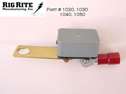 Rig Rite 1050 24V Marine Circuit Breaker with Manual Reset - 50 Amp 1 - LeoForward Australia