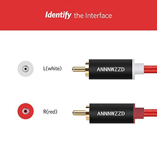  [AUSTRALIA] - LinkinPerk 2RCA Male to 2RCA Male Stereo Audio Cable (3M/10FT) 1 3M