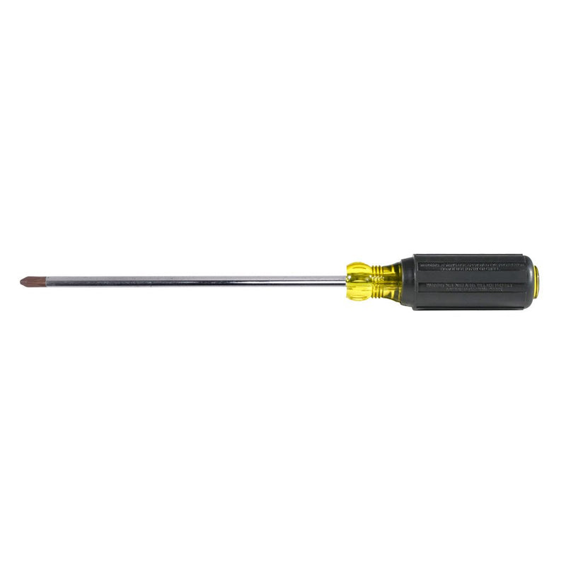  [AUSTRALIA] - Klein Tools 603-7 #2 Phillips Screwdriver 7-Inch Round Shank Black