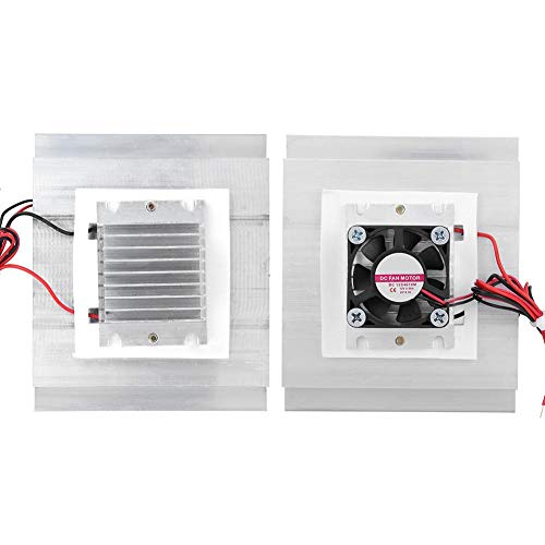  [AUSTRALIA] - Thermoelectric Peltier Refrigeration Cooler Module 60W XD-35 60W Air Cooling System Heatsink DIY Kit for Small Space Cooling(With Cold End Fan)