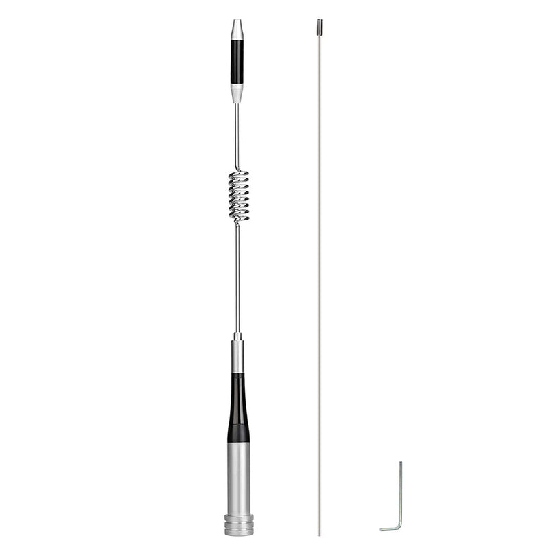  [AUSTRALIA] - Bingfu Vehicle Dual Band Ham Radio Mobile Radio Antenna PL259 VHF UHF 136-174MHz 400-470MHz Amateur Mobile Transceiver Car Antenna for BTECH ICOM Kenwood Midland Yaesu TYT AnyTone Radioddity Cobra