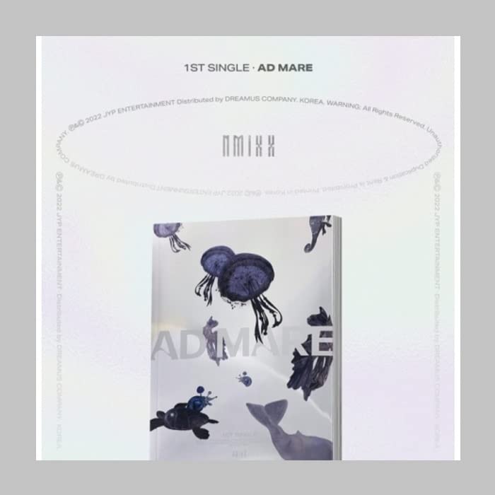  [AUSTRALIA] - NMIXX AD MARE 1st Single Album Light Version CD+64p PhotoBook+1p PhotoCard+Tracking Kpop Sealed