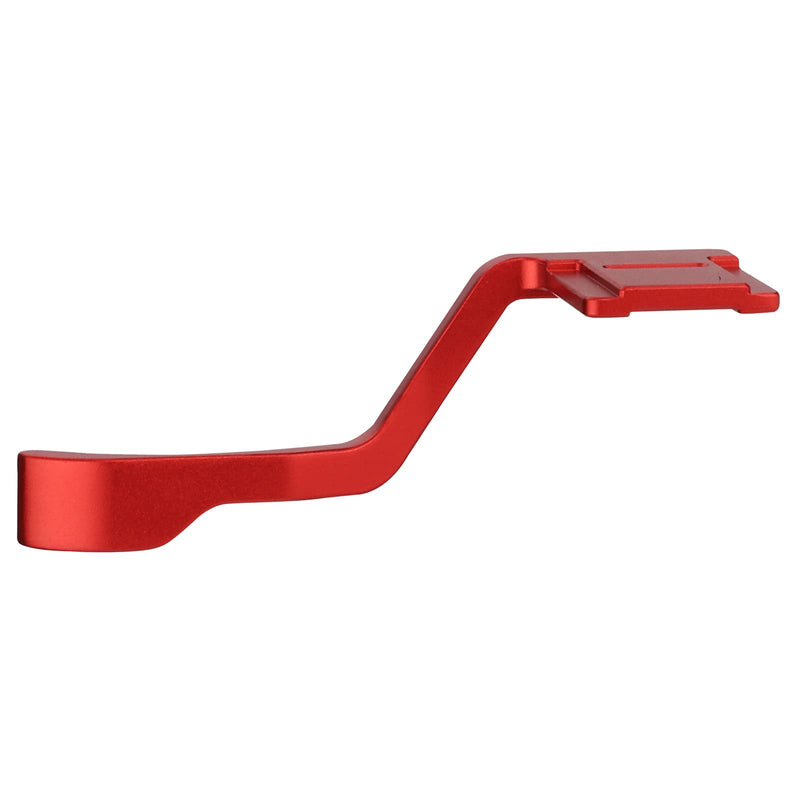 [AUSTRALIA] - AKIROOD Thumb Up Rest Hand Grip for Nikon Z fc Mirrorless Camera Body ZFC Metal Hot Shoe Support -Red