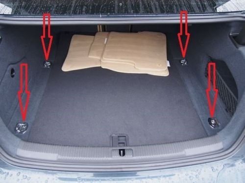 Floor Style Trunk Cargo Net for Audi A6 RS6 S6 A6 Quattro New - LeoForward Australia