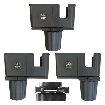  [AUSTRALIA] - Buddy Dock Car Cup Holder Organizer - Fits Any Cup Holder/Vehicle, Adjustable