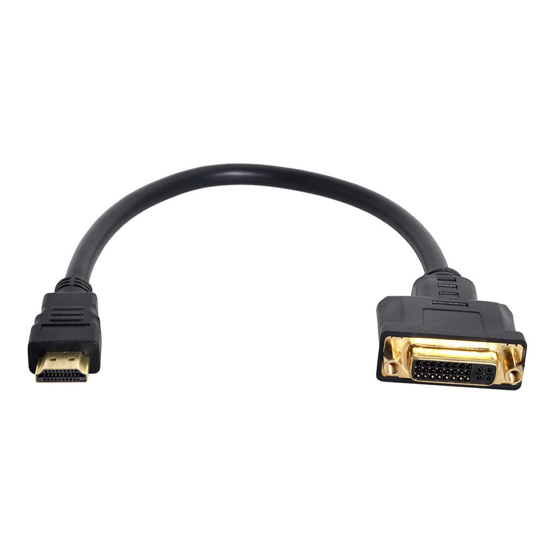  [AUSTRALIA] - CY HDMI to DVI Cable HDMI Male to DVI(24+5) Female Adapter 1080P for PC Laptop HDTV DVI to HDMI Adapter HDMI Male to DVI Female