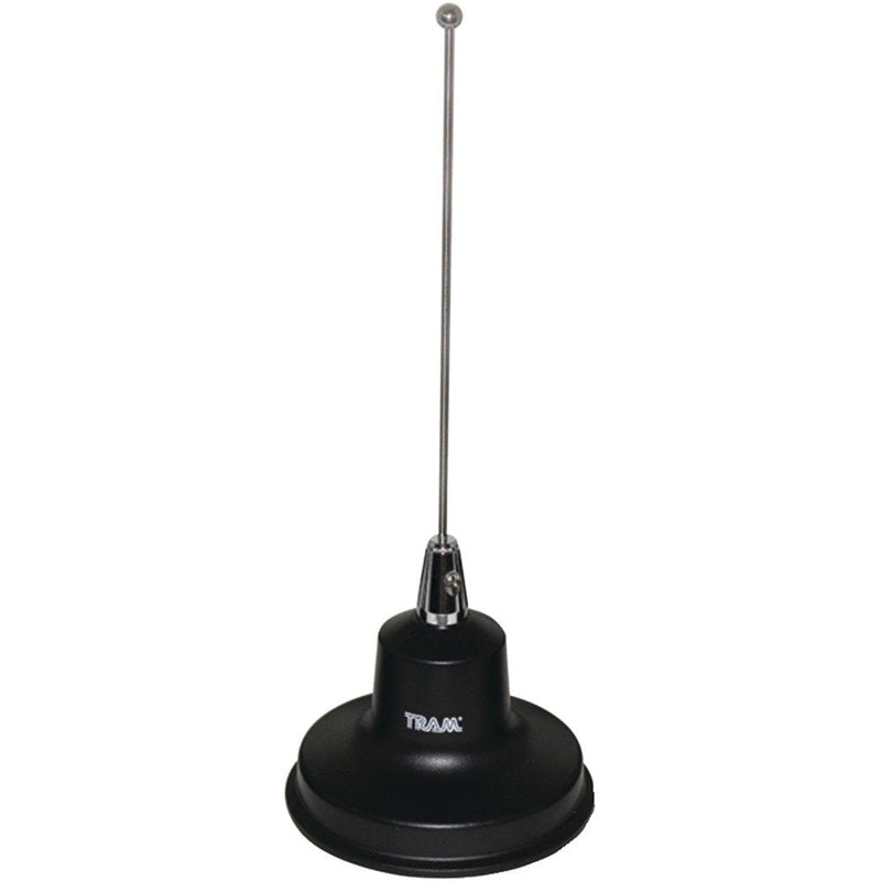  [AUSTRALIA] - Tram 1154 Black VHF Land Mobile and Ham Radio Magnet 5/8 Wave Pre-Tuned 140-175 MHz Antenna for Motorola Kenwood Icom Vertex Blackbox HYT Hytera Mobile Radios Kit With PL-259